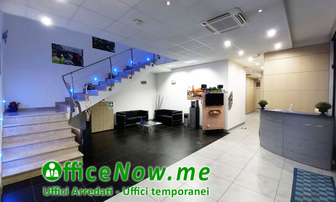 OfficeNow, Office Rental in Cairate (VA), Business Center in the province of Varese, near Malpensa, Gallarate, Cassano Magnago, Busto Arsizio, reception entrance