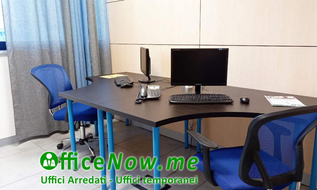 New 9m2 furnished office with 2 economical workstations, OfficeNow, Office for Rent in Cairate (VA), Business Center in the province of Varese, near Malpensa, Gallarate, Cassano Magnago, Busto Arsizio