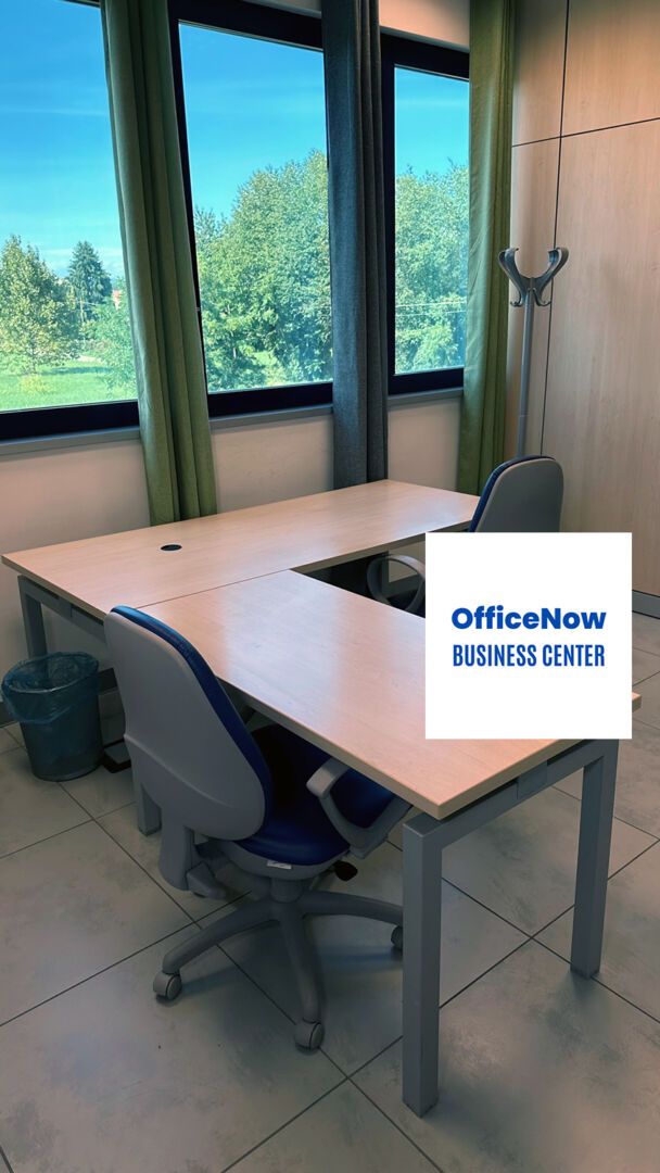 OfficeNow, Malpensa business center, office for rent without bills, furnished office