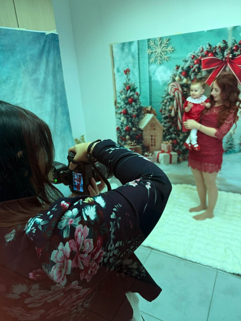 Set fotografico in un business center, OfficeNow Varese