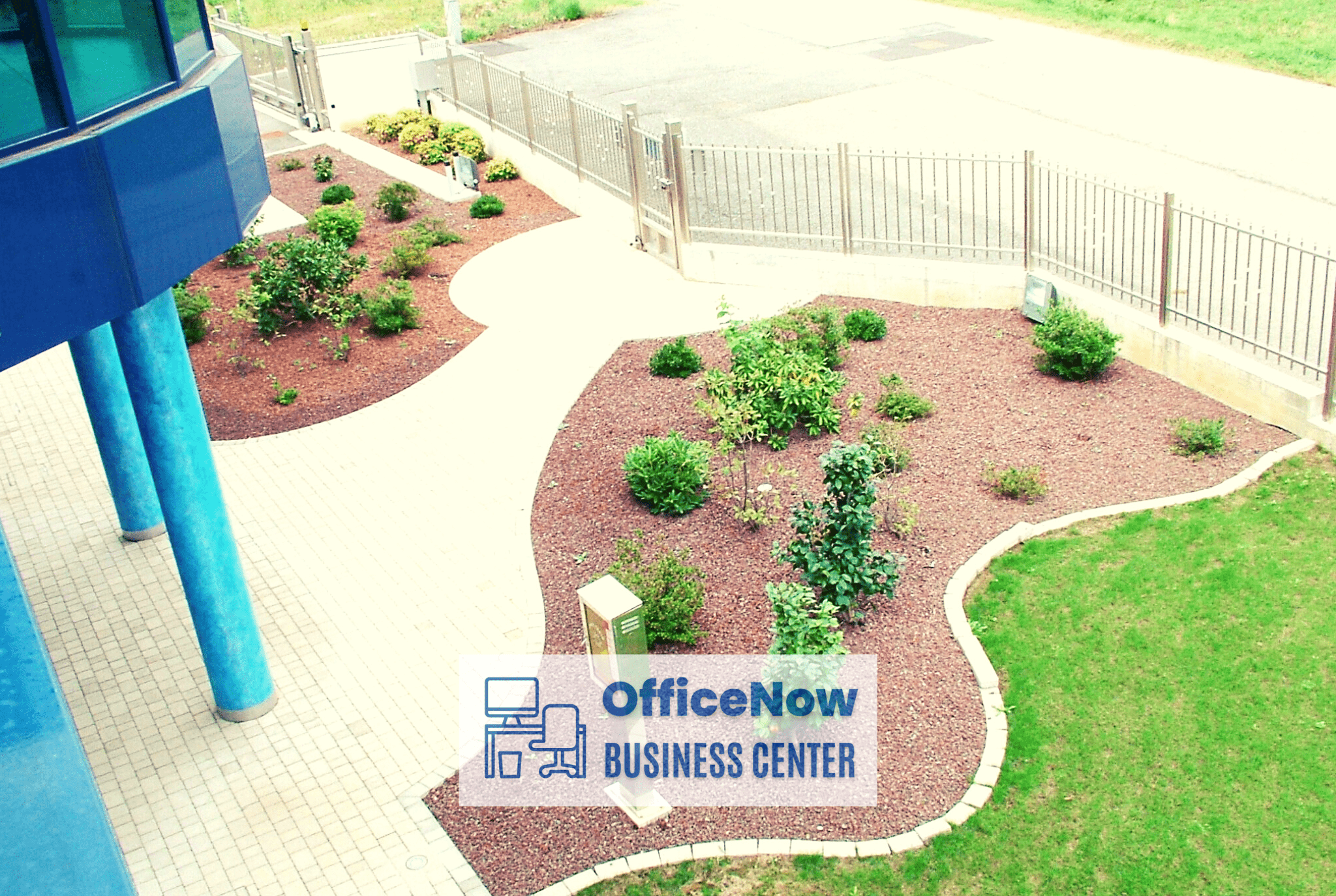 OfficeNow, ufficio in affitto a Gallarate, giardino entrata